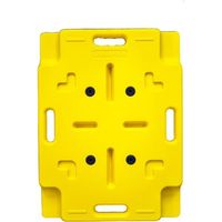 マルイチエクソム エクソム スタッキング式平台車 カサネル 4560F(イエロー) 600×450 4560F-YE 1台 674-7173（直送品）