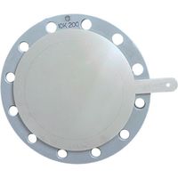 プロスパー洸洋 HI―LEAD JIS10K 配管テスト用仕切板 250A SPB-10K-250A-SUS 1枚 683-9883（直送品）