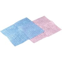 ヒメプラ MISM カウンタークロス ミニ薄手 100P 250×250 ブルー 944307 1袋(100枚) 688-4009（直送品）