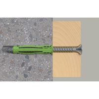 フィッシャージャパン フィッシャー アンカープラグ SX Plus 6X30 グリーン (90本入) 567807 1箱(90本)（直送品）