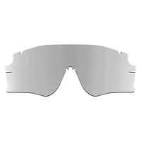 サングラス 鼻パッドがないスポーツサングラスAF-306 C-3REホワイトマット 調光シルバーレンズレンズ装着 AF306C3（直送品）