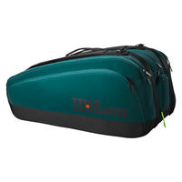 Wilson(ウイルソン) テニス バッグ BLADE SUPER TOUR 15PK V9 GREEN WR80318010 1個（直送品）