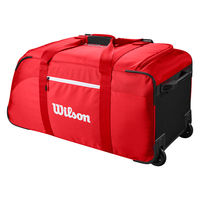 テニス バッグ SUPER TOUR WILSON RED TRAVEL BAG 2025 Red WR80372010（直送品）