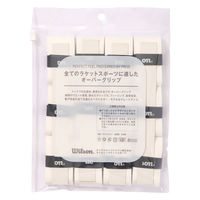 Wilson(ウイルソン) テニス グリップテープ PRO OVERGRIP 12PK SMU White WR84501010 1セット（直送品）