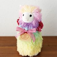 ヘッズ 幸せのレインボーアルパカ貯金箱-1/エヴァ 6個(2個×3) ALP-BNK1（直送品）