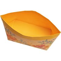 ヘッズ アンティークフラワー舟形ペーパーバッグ-3 60枚(20枚×3) AQF-B3P 1セット(60枚入)（直送品）