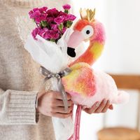 ヘッズ 抱きつきアニマル/フラミンゴのアリス-1 6個(2個×3) DAF-ABQ1（直送品）