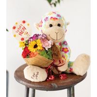 ヘッズ 抱きつきアニマル/おさるのパンシー-1 6個(2個×3) DAM-PBQ1 1セット(6個入)（直送品）