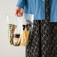 ヘッズ 無地スタンドバッグ-S 150枚(30枚×5) M-OPBS 1セット(150枚入)（直送品）