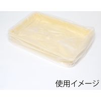 シモジマ ポリ袋 ばんじゅう用 S ナチュラル 006630030 1セット(100枚入×5袋 合計500枚)（直送品）