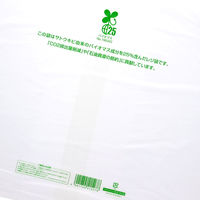 シモジマ レジ袋 バイオビッグハンド 50-75 ナチュラル 006901942 1セット(50枚入×10袋 合計500枚)（直送品）