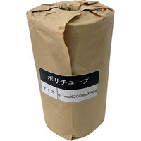 結一産業 ポリチューブ　０．１ｘ２００ｍｍｘ５０ｍ　６巻セット（９１３９）　1セット(6巻入)（直送品）