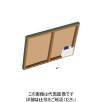 宮木工業 G-1G 木製黒板 緑（耐水あり） G-1GTS 1個（直送品）