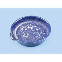 ナリカ 色付き蒸発皿 (平底)磁製 (10個組) F35-1471 1セット(10個)（直送品）