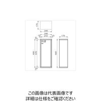 杉田エース 満点 消火器ボックス MHKD-3001 1台（直送品）
