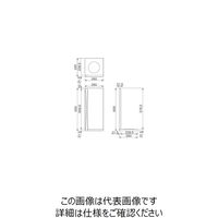 杉田エース 満点 消火器ボックス MH-1806 1台（直送品）