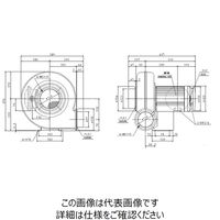 昭和電機 耐圧防爆型電動送風機 MDーEMー100T7ーR313 MD-EM-100T7-R313 1個（直送品）