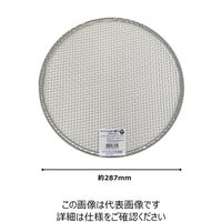 アークランズ WIZ’A フルイ ステンレス園芸フィルター 30cm用替網 中目 727339 1セット(12枚)（直送品）