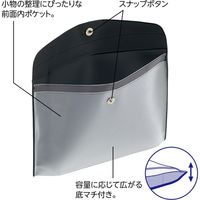 リヒトラブ 抗菌エンベロープケース A6 クリヤー F7743-1 1セット(1枚×2)