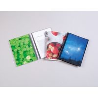 セキセイ パックンプレゼンホルダー高透明　Ａ５　２０ポケット　クリア PKP-7425-90 1セット（5冊）