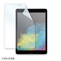 サンワサプライ 第9/8/7世代iPad10.2インチ用抗菌・抗ウイルス反射防止フィルム LCD-IPAD12ABVNG 1枚（直送品）