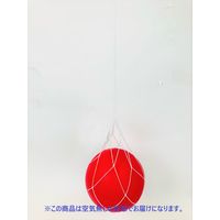 池田工業社 ドッジボール レッド(直径:約20cm)空気無し 300520 1個（直送品）