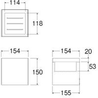 SANEI 棚 W239-1-300 1個（直送品）
