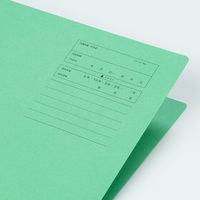 コクヨ 1/2カットフォルダー(カラー) A4 第1見出し A4-2F-1G 1セット(10冊)