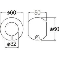 SANEI グリップボール形 W5910-6-32 1個（直送品）