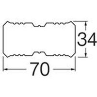 SANEI カップリング T100N-4-22 1個（直送品）