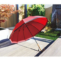 シャディ 甲州織12本骨晴雨兼用長傘 26-6399-047 1箱（直送品）