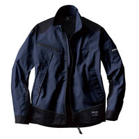 サンエス 長袖ブルゾン 3ネイビー 4L SPT12101 1着（直送品）