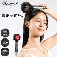 大河商事 beap025 LEDスカルプブラシ 開閉式 美容液対応 beap025-gm 1個（直送品）