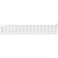 三笠・鋲螺 10.9六角ボルト 全ねじ M10×15 100本入 高強度ボルト 1100100042402 1箱(100本入)（直送品）