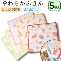 すぐに使えるカヤ織りふきん 5柄組 1個
