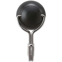 マグエックス マグネットフック ゼロスライド(SS)黒 MZR-2K 1箱(10個入)