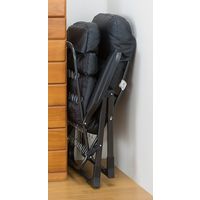 ファミリー・ライフ くつろぎのリクライニングアームチェアEX ワイン 0368140 1脚（直送品）