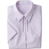 チクマ ブラウス リボン付き（半袖） AR1640-3-17（直送品）