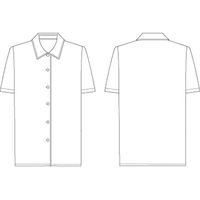 チクマ ブラウス（半袖） AR1695-5（直送品）