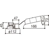 パナソニック LEDダウンライト LGBC71662LE1（直送品）