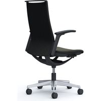 オカムラ モード オフィスチェア ハイバック 可動肘 ヘリンボーンクロス ブラック/ダークグレー CA97BR FWK1 1脚（直送品）