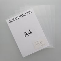 ニュークイン NOー500N クリアホルダー(名刺ポケット付) 007592796 1セット(1袋(5枚)×20)