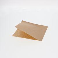 シモジマ バーガー袋 16 未晒無地 100枚ポリ入/袋 004738172 1セット(1袋×40)（直送品）