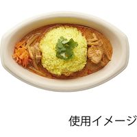 シモジマ エコバンブーカレー皿 BCP-23 20枚入/袋 004491004 20袋（直送品）