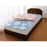 ファミリー・ライフ 日本製体圧分散軽量マットレス ピンク シングル a2054410（直送品）