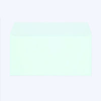 透けない封筒テープなし　洋長3 シークレット99 グリーン　1袋（100枚入） ムトウユニパック