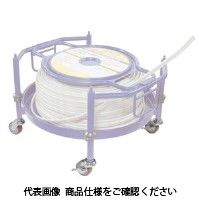 ジェフコム リール付キャスター(ストッパー付) VBーETー50URS 1個（直送品）