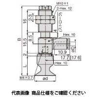 日本ピスコ 真空パッド VPMD6ー4LSー4J 1個（直送品）