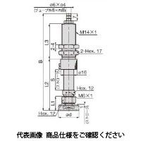 日本ピスコ 真空パッド VPC20ー20QMー6B 1個（直送品）