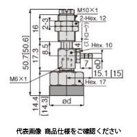 日本ピスコ 真空パッド VPMD20ー4FNー4B 1個（直送品）